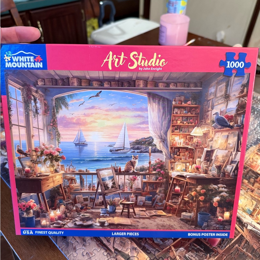 White Mountain Art Studio Puzzle